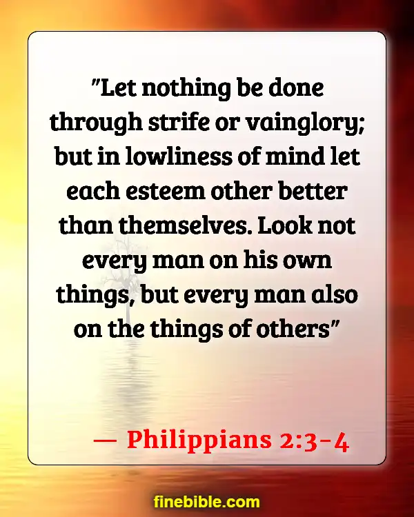 Bible Verses About Family Strength (Philippians 2:3-4)