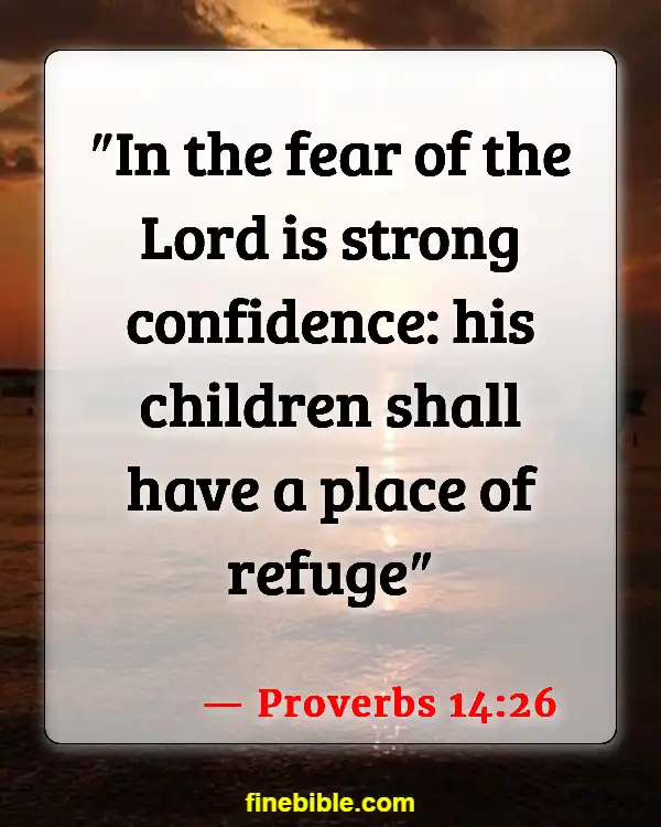 Bible Verses About Family Strength (Proverbs 14:26)