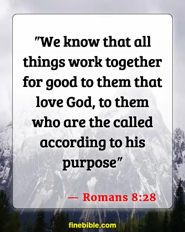 Bible Verses About Family Strength (Romans 8:28)